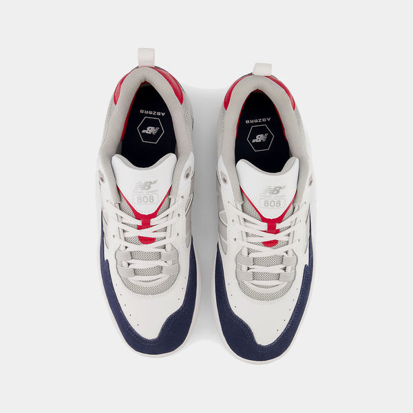 NEW BALANCE 808-TIAGO - WHITE/NAVY
