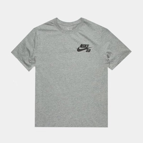 NIKE SB ICON TEE - DARK GREY HEATHER/BLACK