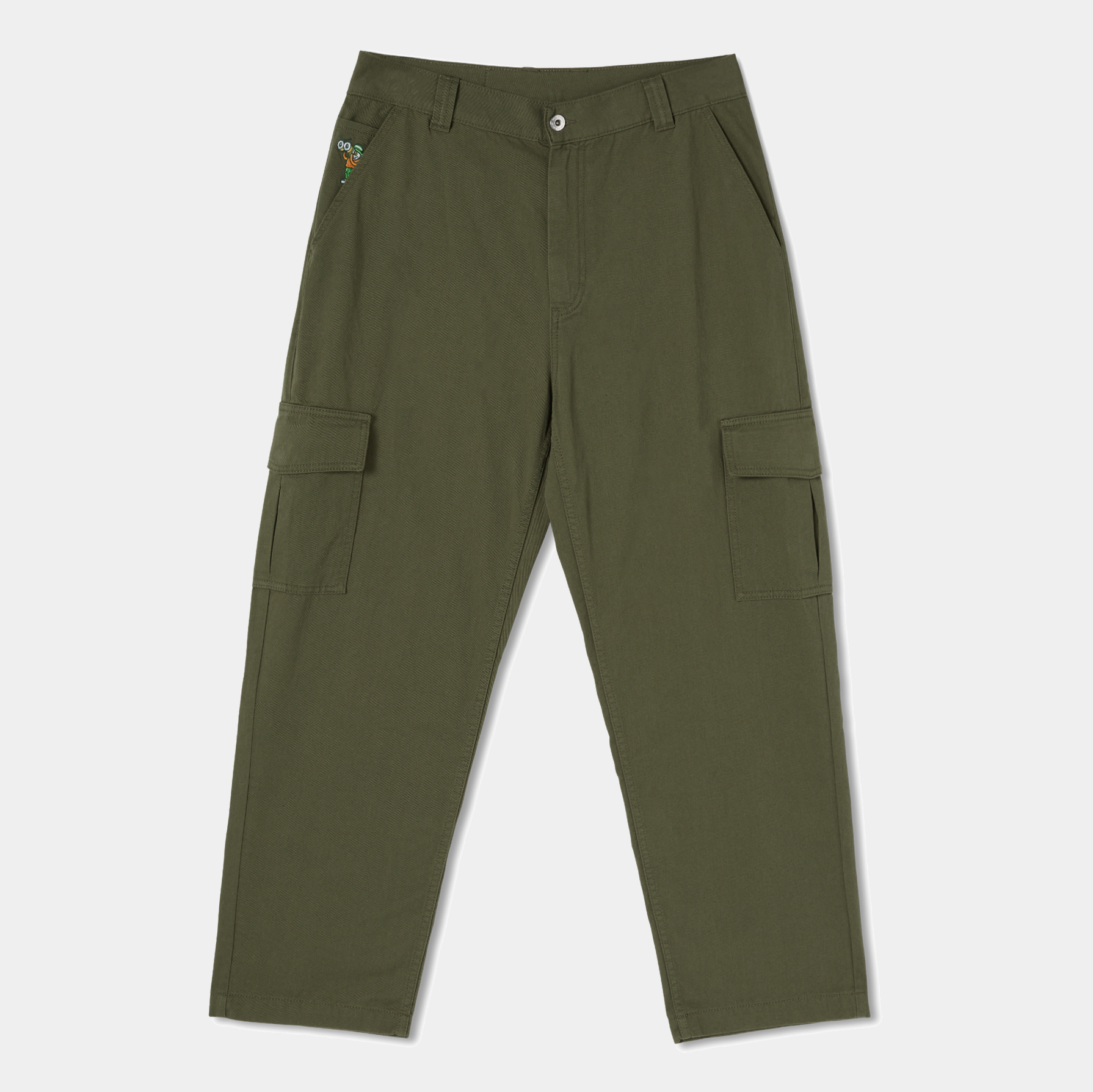 Buy Men Green Slim Fit Solid Casual Trousers Online - 852126 | Allen Solly